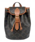 CELINEセリーヌ）の古着「Mini Folco Backpack ミニフォルコバックパック/197662CAS.04LU」｜ブラウン