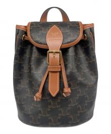 CELINE（セリーヌ）の古着「Mini Folco Backpack ミニフォルコバックパック/197662CAS.04LU」｜ブラウン