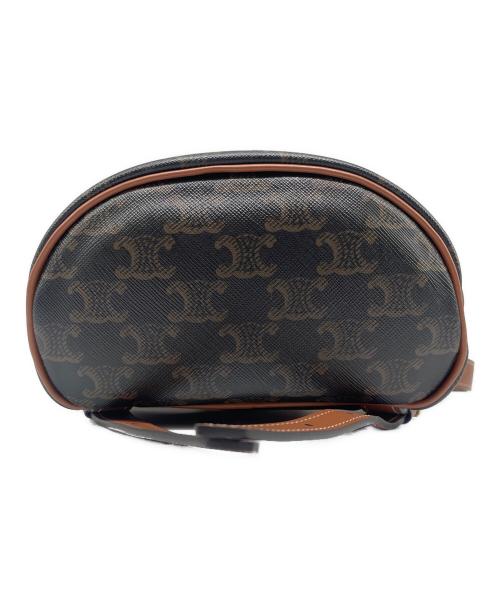 CELINE（セリーヌ）CELINE (セリーヌ) Mini Folco Backpack ミニフォルコバックパック/197662CAS.04LU ブラウンの古着・服飾アイテム