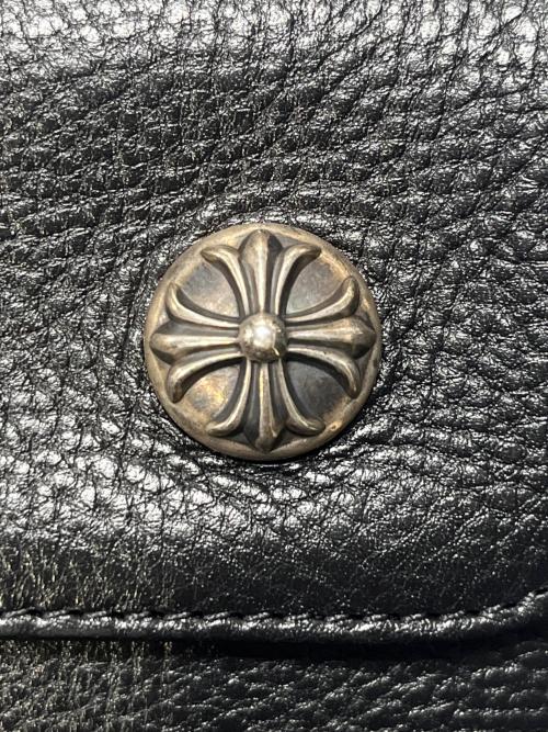 CHROME HEARTS（クロムハーツ）CHROME HEARTS (クロムハーツ) WAVE CROSS BTN ブラック 未使用品の古着・服飾アイテム