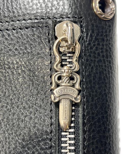 CHROME HEARTS（クロムハーツ）CHROME HEARTS (クロムハーツ) WAVE CROSS BTN ブラック 未使用品の古着・服飾アイテム