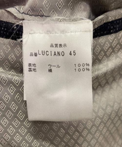 ORAZIO LUCIANO（オラッツィオルチアーノ）ORAZIO LUCIANO (オラッツィオルチアーノ) アンコンジャケット ネイビー サイズ:52の古着・服飾アイテム