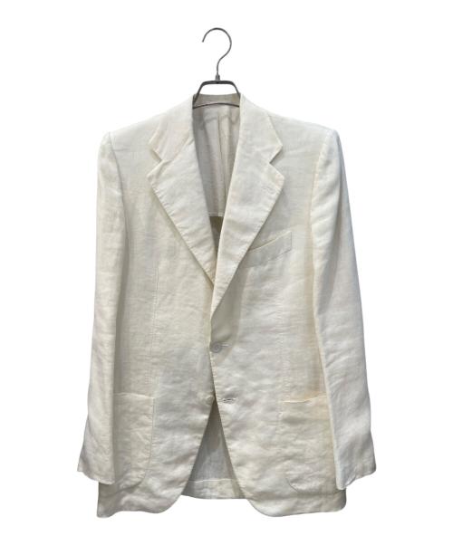 CESARE ATTOLINI（チェザレ・アットリーニ）CESARE ATTOLINI (チェザレ・アットリーニ) リネンジャケット ベージュ サイズ:48の古着・服飾アイテム