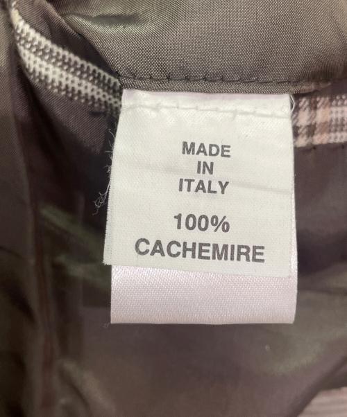 ORAZIO LUCIANO（オラッツィオルチアーノ）ORAZIO LUCIANO (オラッツィオルチアーノ) Cashmere Check Unconstructed Jacket カシミヤチェックアンコンジャケット ベージュ サイズ:52の古着・服飾アイテム