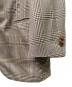 中古・古着 ORAZIO LUCIANO (オラッツィオルチアーノ) Cashmere Check Unconstructed Jacket カシミヤチェックアンコンジャケット ベージュ サイズ:52：40000円