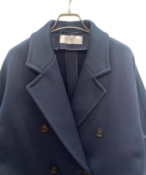 MaxMara（マックスマーラ）MaxMara (マックスマーラ) ブレストコート ネイビー サイズ:42の古着・服飾アイテム