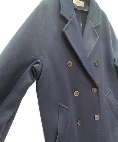 MaxMara（マックスマーラ）MaxMara (マックスマーラ) ブレストコート ネイビー サイズ:42の古着・服飾アイテム