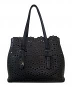 ALAIAアライア）の古着「MINA25レザーバッグ」｜ブラック