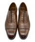 Edward Green (エドワードグリーン) Cap-Toe Shoes キャップトゥシューズ ブラウン サイズ:8 1/2：70000円