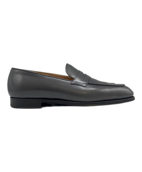 Edward Green（エドワードグリーン）Edward Green (エドワードグリーン) Coin Loafers コインローファー ライトグレー サイズ:8 1/2の古着・服飾アイテム
