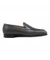 中古・古着 Edward Green (エドワードグリーン) Coin Loafers コインローファー ライトグレー サイズ:8 1/2：60000円