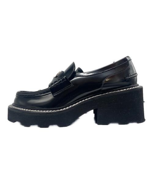 LOUIS VUITTON（ルイ ヴィトン）LOUIS VUITTON (ルイ ヴィトン) LV Bobur Loafers LV ボブール ローファー/1AGV43 ブラック サイズ:36の古着・服飾アイテム