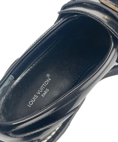 LOUIS VUITTON（ルイ ヴィトン）LOUIS VUITTON (ルイ ヴィトン) LV Bobur Loafers LV ボブール ローファー/1AGV43 ブラック サイズ:36の古着・服飾アイテム