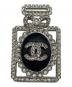 CHANEL（シャネル）の古着「パフュームモチーフココマークピンブローチ」｜シルバー×ブラック