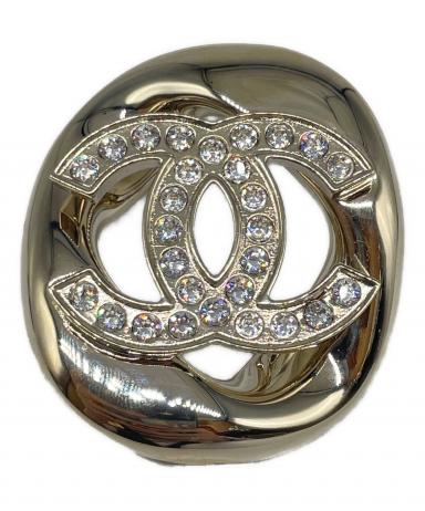 中古・古着通販】CHANEL (シャネル) ココマークストーン付ブローチ