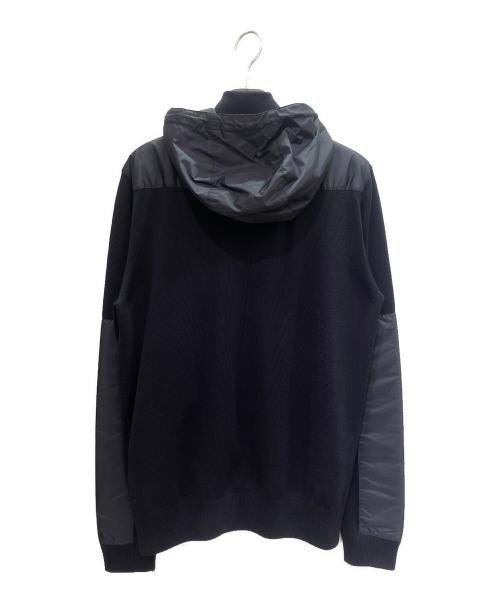 PRADA（プラダ）PRADA (プラダ) ナイロン切替パーカー ネイビー サイズ:50の古着・服飾アイテム