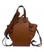 LOEWEロエベ）の古着「Hammock Drawstring Mini Bag/ハンモック ドローストリングバッグ ミニ」｜ブラウン