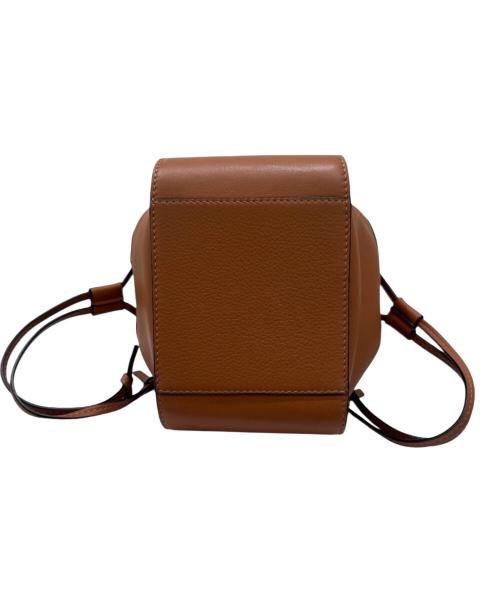 LOEWE（ロエベ）LOEWE (ロエベ) Hammock Drawstring Mini Bag/ハンモック ドローストリングバッグ ミニ ブラウン サイズ:ミニ/MINIの古着・服飾アイテム