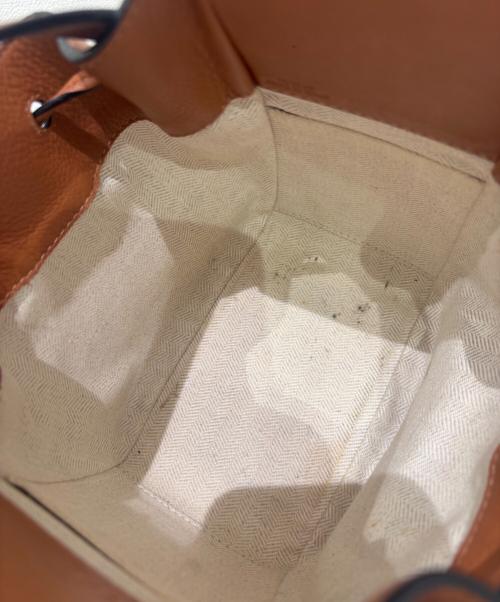 LOEWE（ロエベ）LOEWE (ロエベ) Hammock Drawstring Mini Bag/ハンモック ドローストリングバッグ ミニ ブラウン サイズ:ミニ/MINIの古着・服飾アイテム