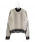 Christian Dior (クリスチャン ディオール) J'Adior 8 Logo Cashmere Blend Knit Sweater J'ADIOR 8ロゴ カシミヤ混ニット/914S55AM009 アイボリー サイズ:36：75000円