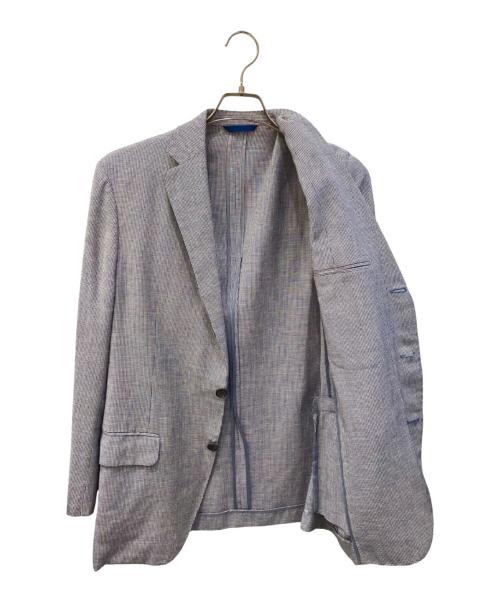Belvest（ベルヴェスト）Belvest (ベルヴェスト) テーラードジャケット ブルー サイズ:48の古着・服飾アイテム