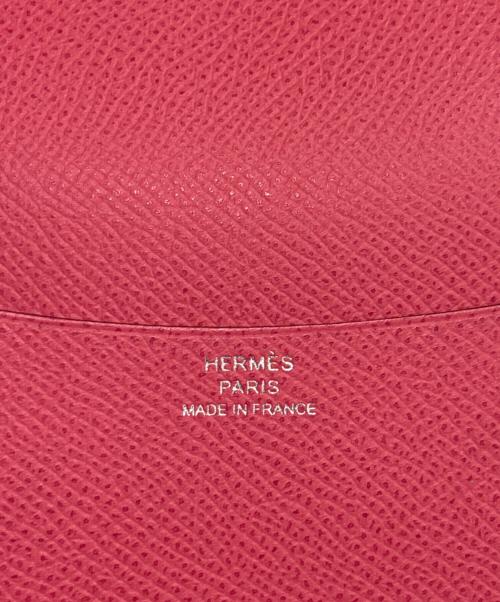 HERMES（エルメス）HERMES (エルメス) アジェンダ ヴィジョン 手帳カバー ヴォーエプソン  ピンクの古着・服飾アイテム