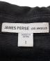 中古・古着 JAMES PERSE (ジェームスパース) ライトウェイトリネン オーバーサイズドシャツ ブラック サイズ:1：11000円