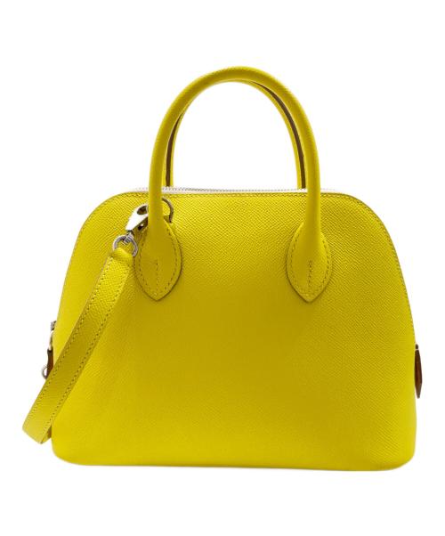 HERMES（エルメス）HERMES (エルメス) Bolide 1923/ボリード1923/25 イエロー×ピンク サイズ:25の古着・服飾アイテム