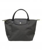 LONGCHAMPロンシャン）の古着「LE PLIAGE TYPE S MODELE DEPOSE」｜ライトグレー