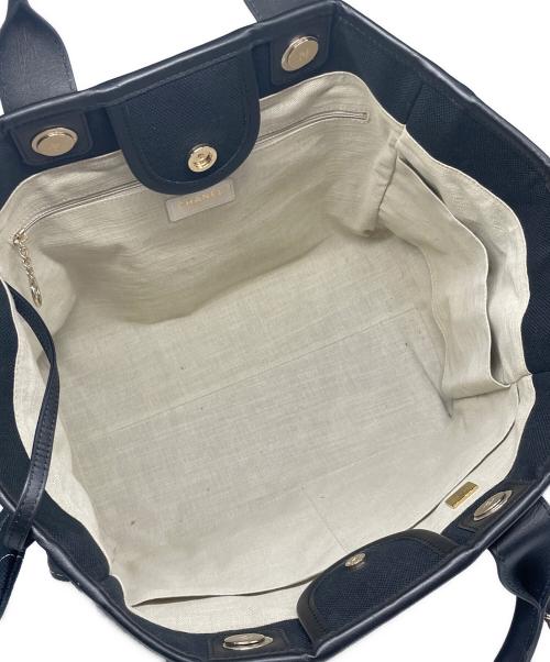 CHANEL（シャネル）CHANEL (シャネル) Deauville GM ドーヴィルGM/A66941 ネイビー サイズ:GMの古着・服飾アイテム
