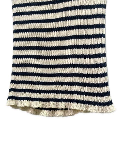 Christian Dior（クリスチャン ディオール）Christian Dior (クリスチャン ディオール) Dioriviera Short-Sleeve Knit Sweater ディオリビエラ ショートスリーブニット/	444S15AM779 ベージュ サイズ:34の古着・服飾アイテム