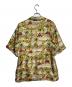 LOUIS VUITTON (ルイ ヴィトン) Monogram Short-Sleeve Silk Shirt ベージュ サイズ:M：150000円