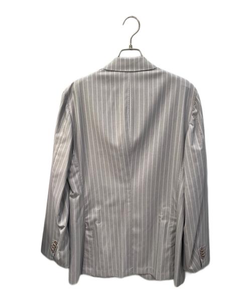 LUCIANO（ルチアーノ）LUCIANO (ルチアーノ) セットアップスーツ グレー×ホワイト サイズ:不明の古着・服飾アイテム