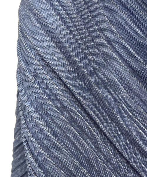 GIORGIO ARMANI（ジョルジオアルマーニ）GIORGIO ARMANI (ジョルジオアルマーニ) プリーツパンツ スカイブルー サイズ:42の古着・服飾アイテム