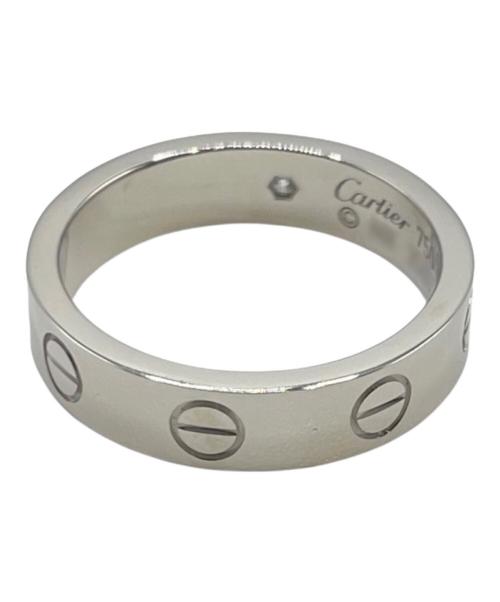 Cartier（カルティエ）Cartier (カルティエ) ミニラブ リング 1Pダイヤ サイズ:47/7号の古着・服飾アイテム