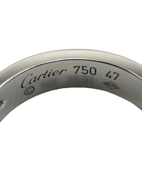 Cartier（カルティエ）Cartier (カルティエ) ミニラブ リング 1Pダイヤ サイズ:47/7号の古着・服飾アイテム