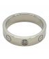 Cartier (カルティエ) ミニラブ リング 1Pダイヤ サイズ:47/7号：210000円