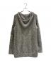 CHANEL (シャネル) シルク×カシミヤ混 07AW ペンギン ニットパーカー/ グレー サイズ:40：400000円
