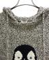 中古・古着 CHANEL (シャネル) シルク×カシミヤ混 07AW ペンギン ニットパーカー/ グレー サイズ:40：400000円