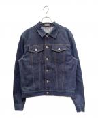 Diorディオール）の古着「Oblique Low Cotton Denim Jacket オブリーク ロー コットンデニムジャケット/013D482J226X」｜インディゴ