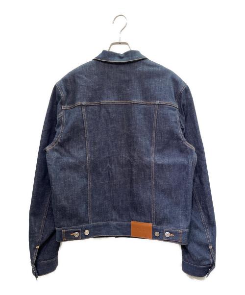 Dior（ディオール）Dior (ディオール) Oblique Low Cotton Denim Jacket オブリーク ロー コットンデニムジャケット/013D482J226X インディゴ サイズ:50の古着・服飾アイテム