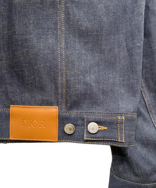Dior（ディオール）Dior (ディオール) Oblique Low Cotton Denim Jacket オブリーク ロー コットンデニムジャケット/013D482J226X インディゴ サイズ:50の古着・服飾アイテム