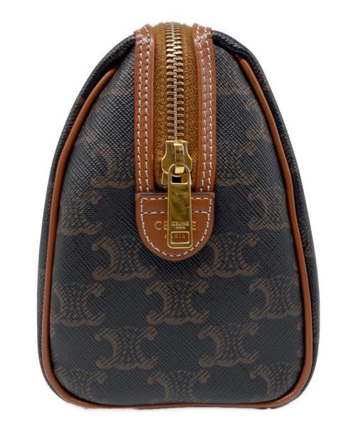 CELINE（セリーヌ）CELINE (セリーヌ) Small Boston スモールボストン ブラウン サイズ:スモール/SMALLの古着・服飾アイテム