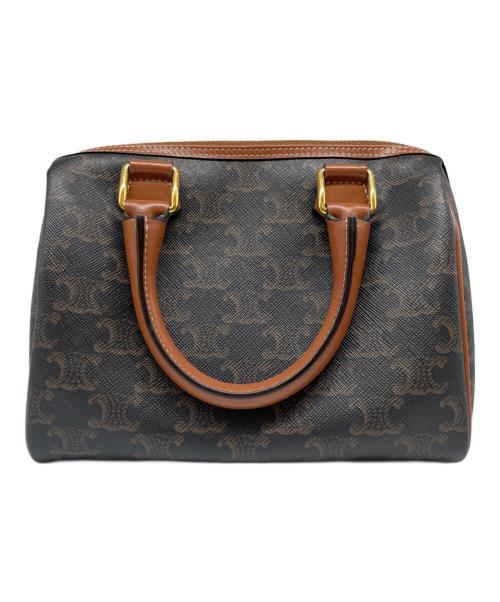 CELINE（セリーヌ）CELINE (セリーヌ) Small Boston スモールボストン ブラウン サイズ:スモール/SMALLの古着・服飾アイテム