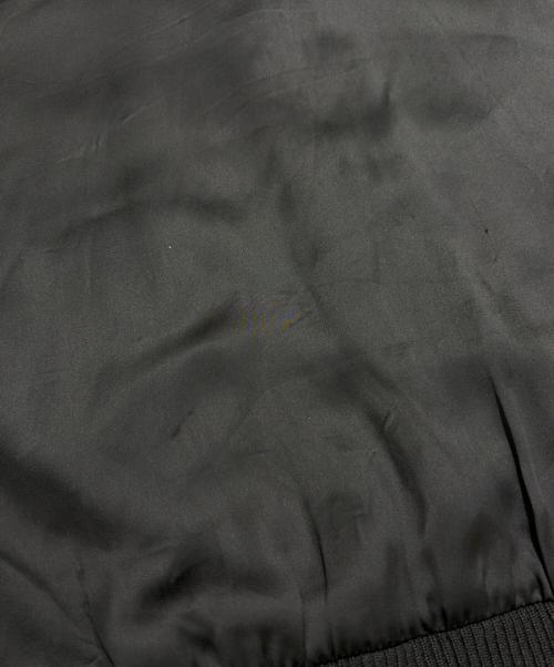 Saint Laurent Paris（サンローランパリ）Saint Laurent Paris (サンローランパリ) Beaded Teddy Jacket ブラック サイズ:46の古着・服飾アイテム