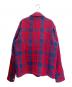 MONCLER (モンクレール) 23AW CAMICIA Zip Up Wool Jacket CAMICIA ジップアップウールジャケット/I20912F00005 レッド×ネイビー サイズ:M：70000円