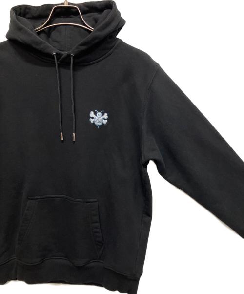 Dior（ディオール）Dior (ディオール) stussy (ステューシー) BEE 裏起毛 スウェットプルオーバーパーカー ブラック サイズ:Sの古着・服飾アイテム