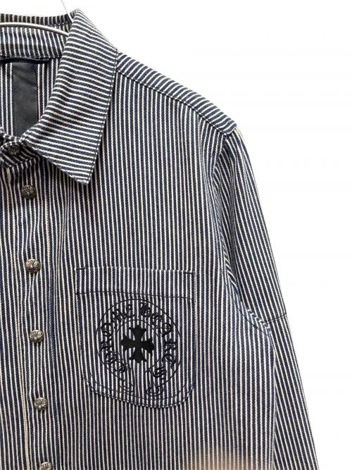 CHROME HEARTS（クロムハーツ）CHROME HEARTS (クロムハーツ) LAST BITE/ラストバイト カバーオール ネイビー×ホワイト サイズ:Ｍの古着・服飾アイテム