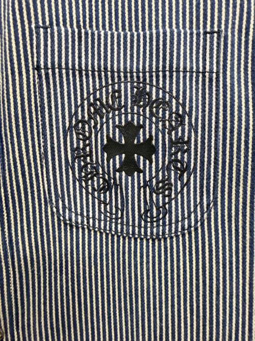 CHROME HEARTS（クロムハーツ）CHROME HEARTS (クロムハーツ) LAST BITE/ラストバイト カバーオール ネイビー×ホワイト サイズ:Ｍの古着・服飾アイテム