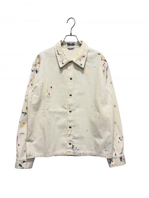 Dior（ディオール）Dior (ディオール) ペイントジャケット アイボリー サイズ:46の古着・服飾アイテム